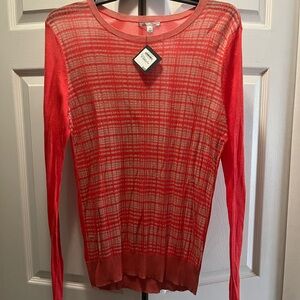 Halogen Red Plaid Sweater Nordstrom